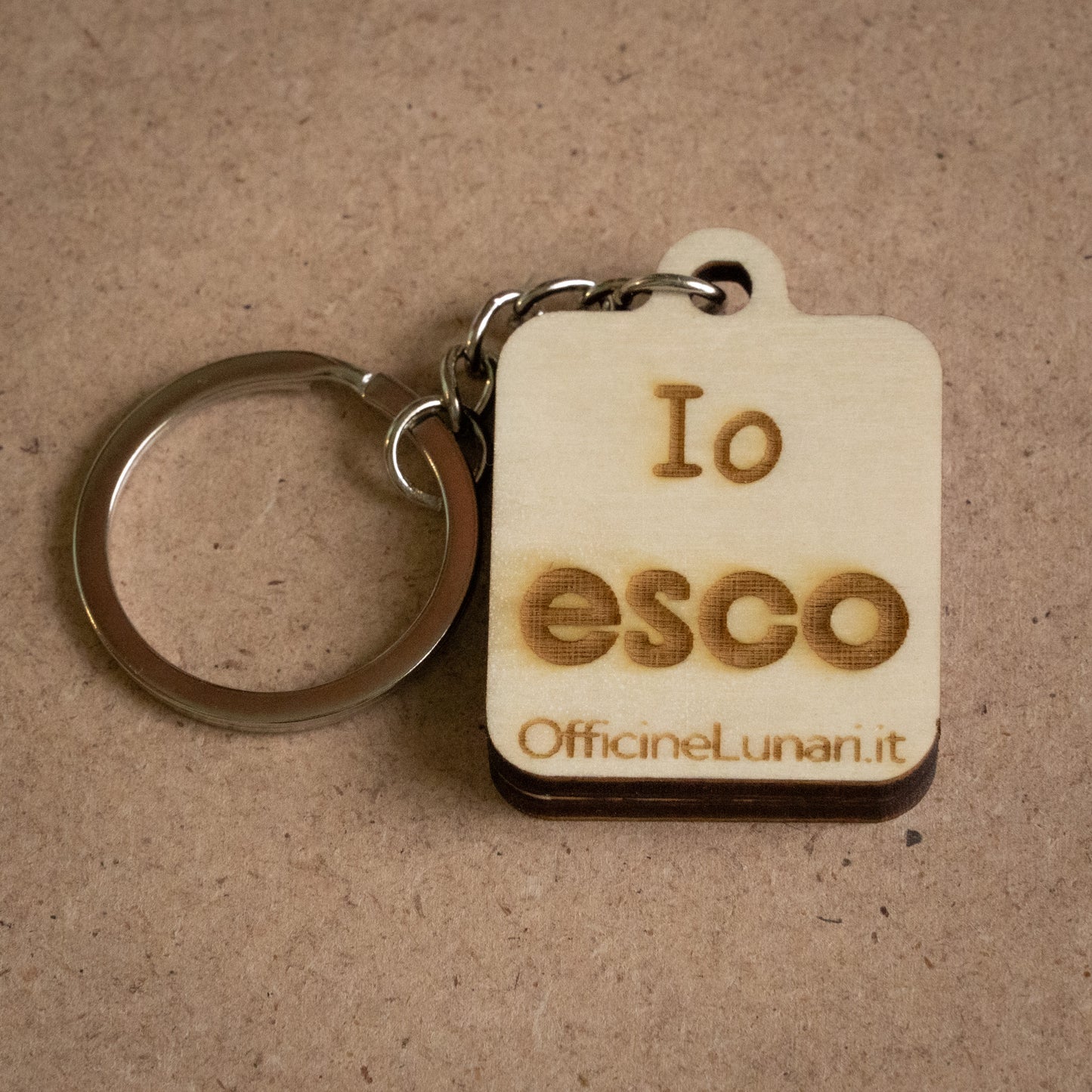 Portachiavi "No Maria, io esco"