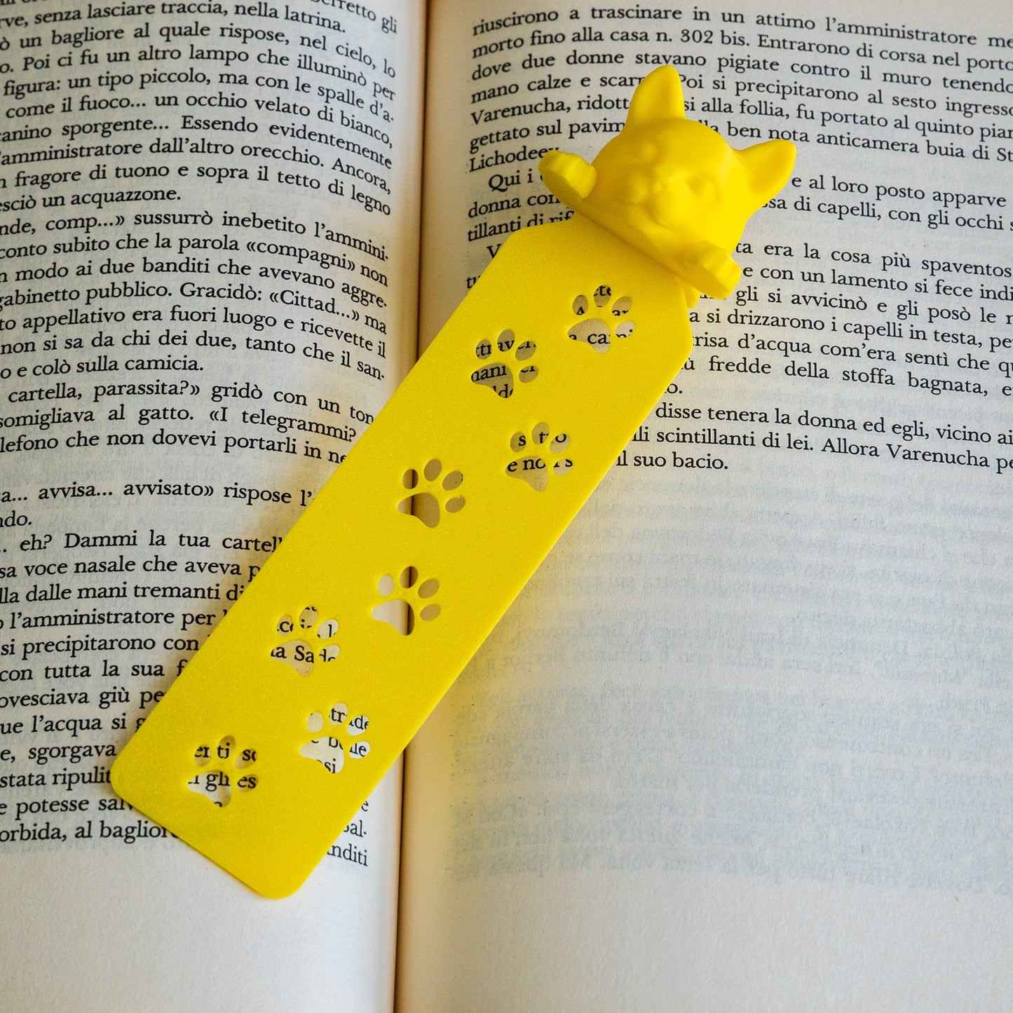 Segnalibro Gatto 3D
