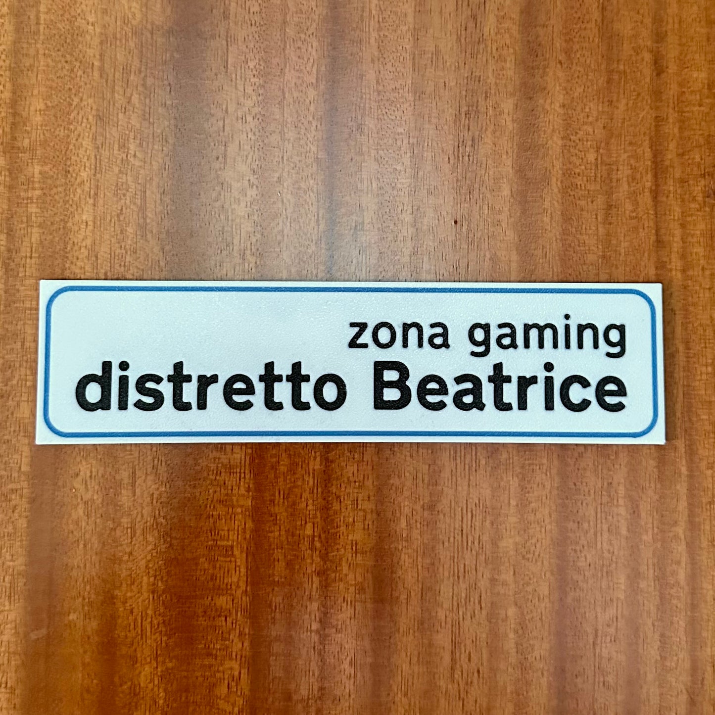 Cartello magnetico personalizzato