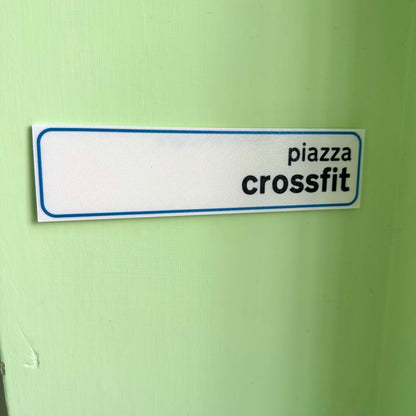 Cartello magnetico personalizzato