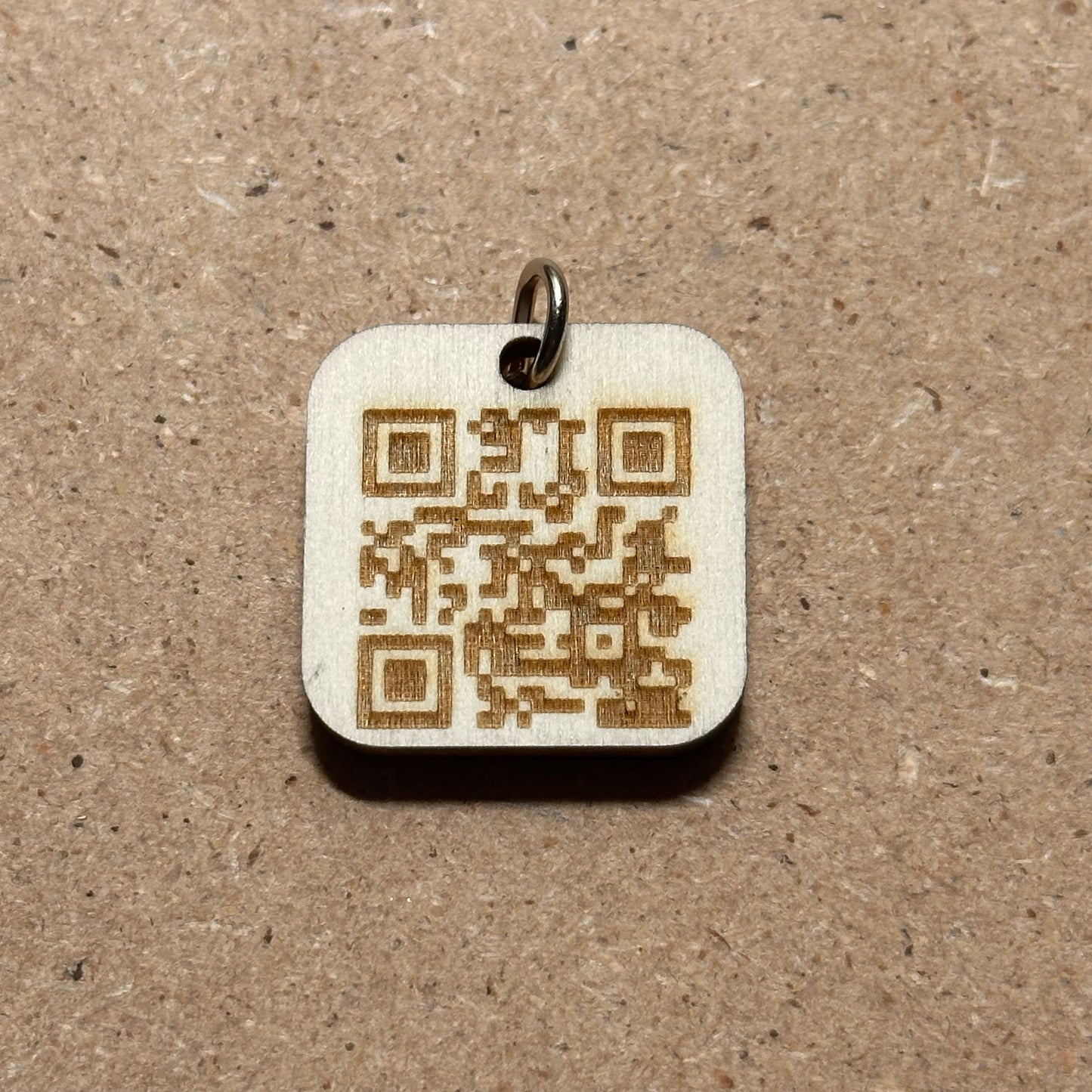 Medaglietta personalizzata (tag) per animali domestici con codice QR