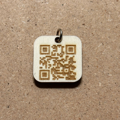 Medaglietta personalizzata (tag) per animali domestici con codice QR