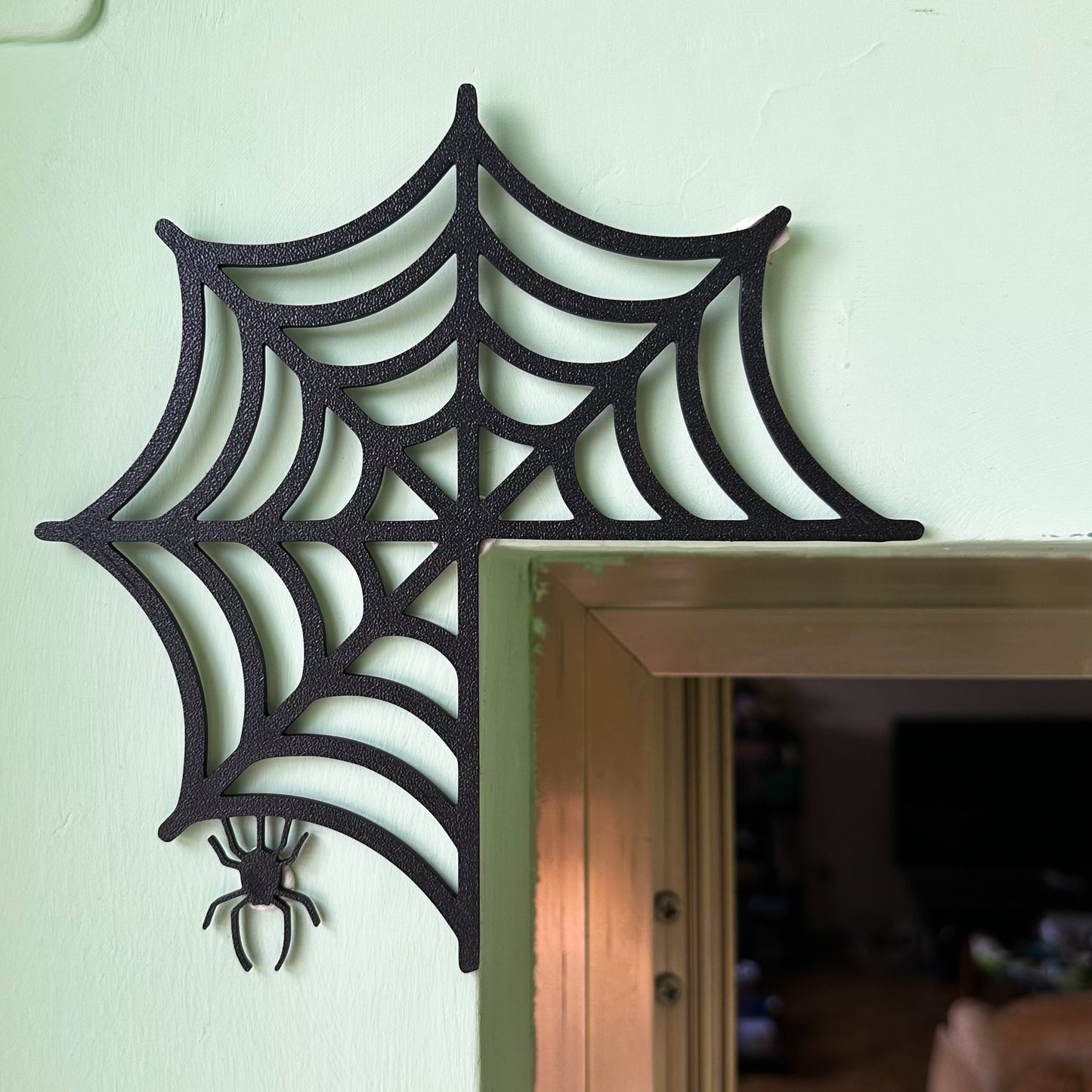 Decorazione Halloween per porta: Ragnatela