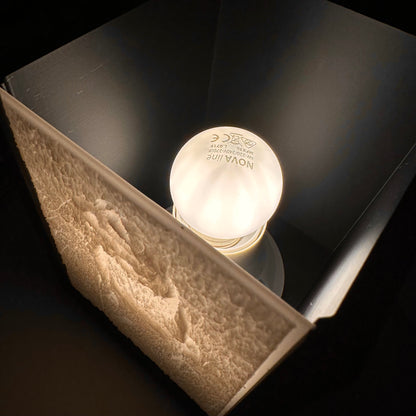 Lampada con litofania fotografica personalizzata