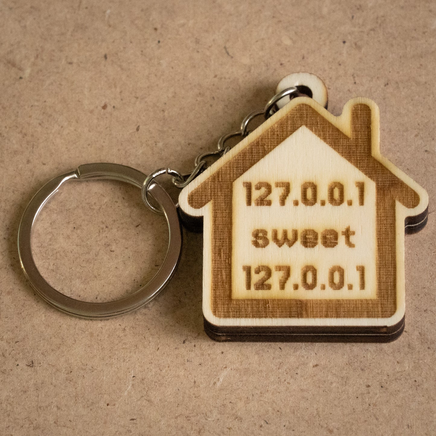 Portachiavi "127.0.0.1 sweet 127.0.0.1"