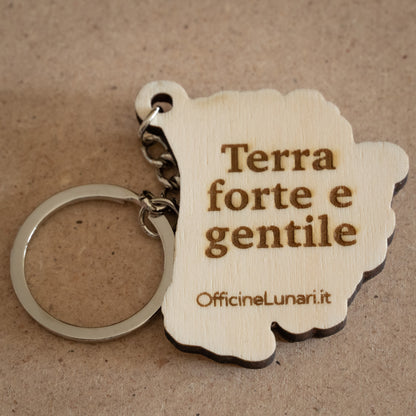 Portachiavi Abruzzo con arrosticino