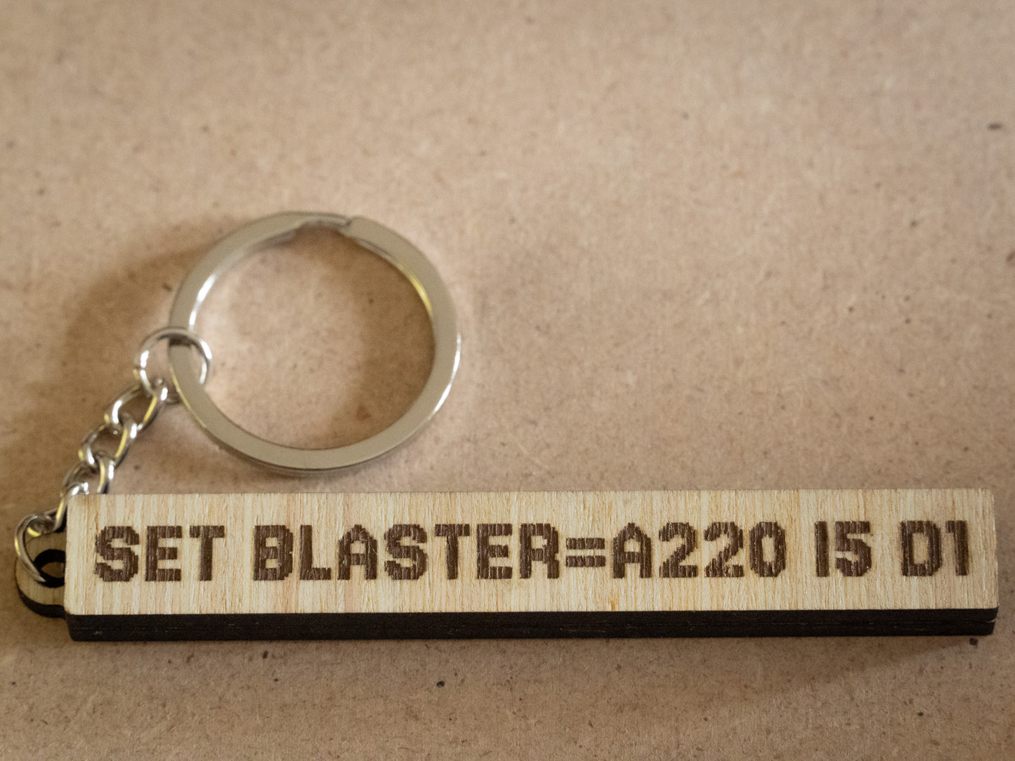 Portachiavi "SET BLASTER=A220 I5 D1"