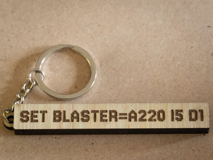 Portachiavi "SET BLASTER=A220 I5 D1"