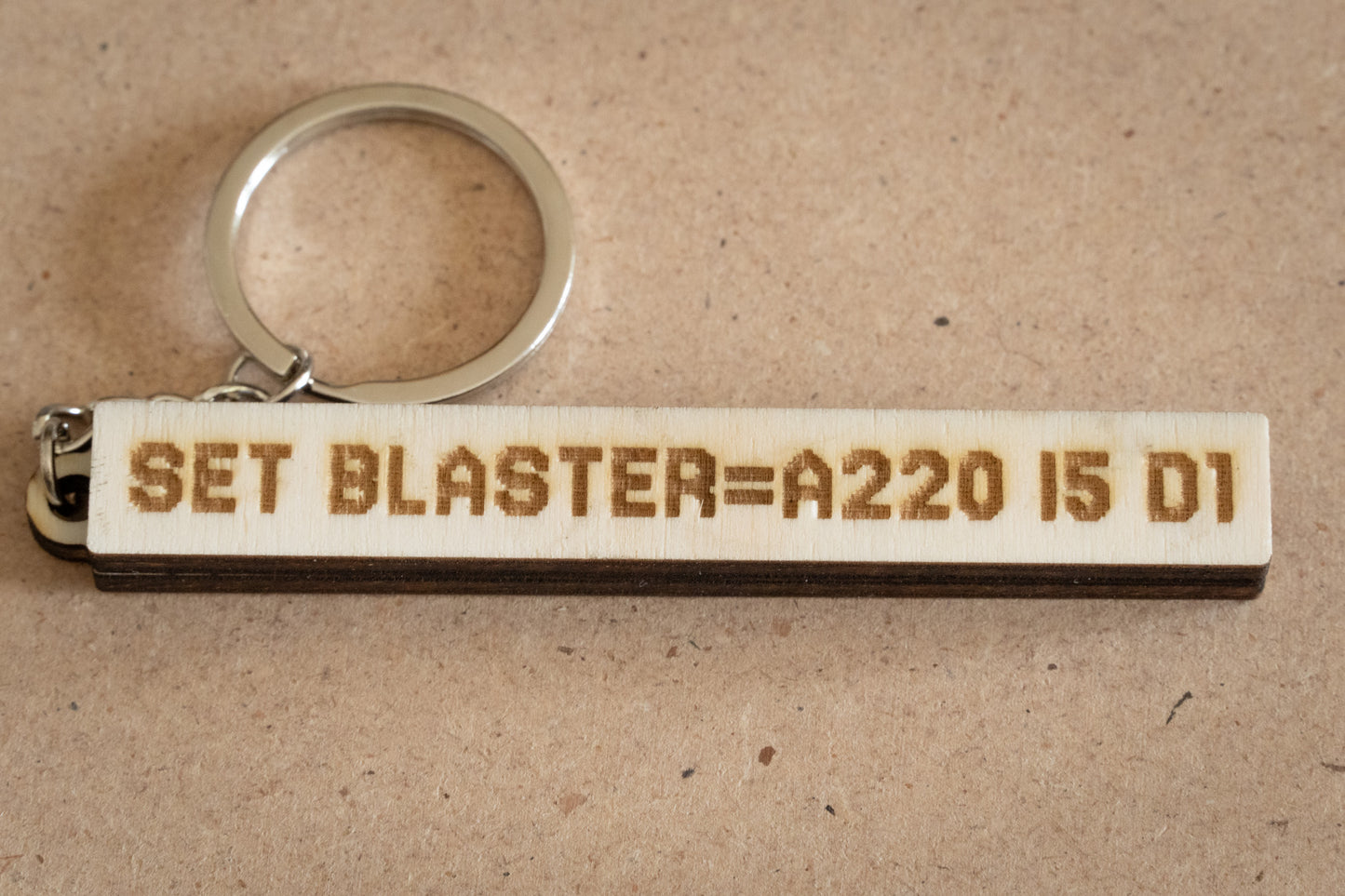 Portachiavi "SET BLASTER=A220 I5 D1"