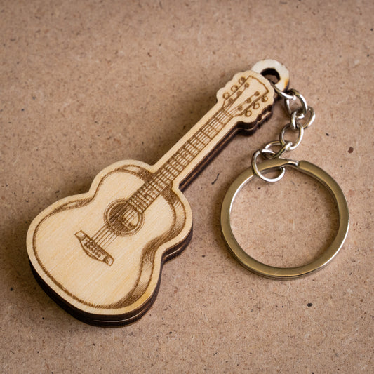 Portachiavi chitarra acustica / classica