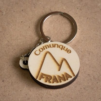 Portachiavi "Comunque frana, non è che fria"