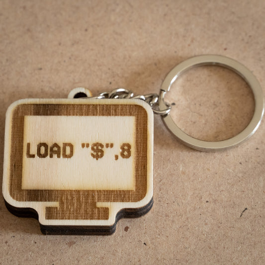 Portachiavi "LOAD "$",8"