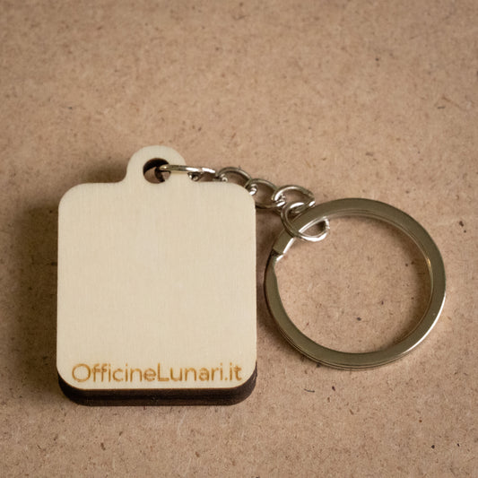 Portachiavi "Non volevo venire"