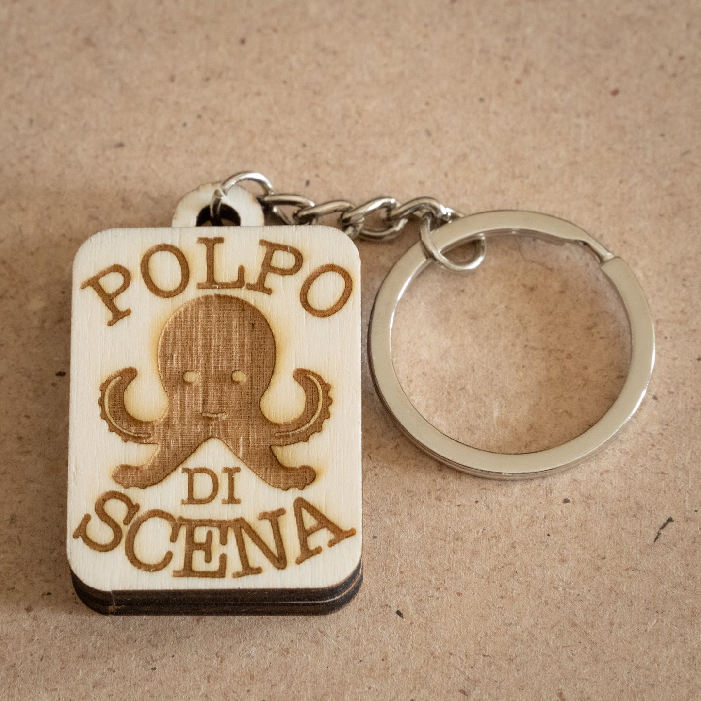 Portachiavi "Polpo di Scena"