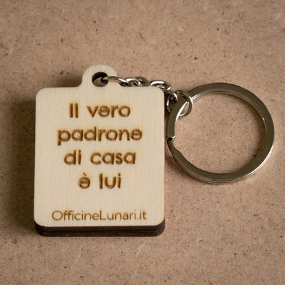 Portachiavi gatto personalizzabile