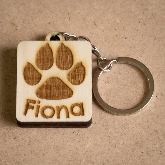 Portachiavi cane personalizzabile