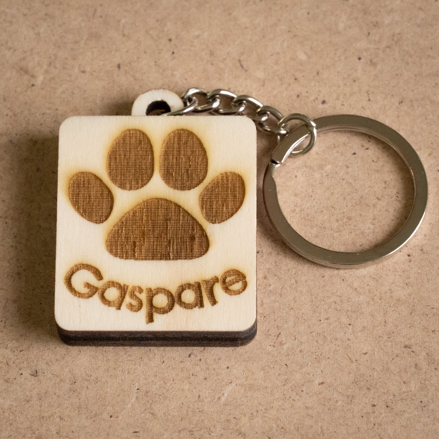 Portachiavi gatto personalizzabile