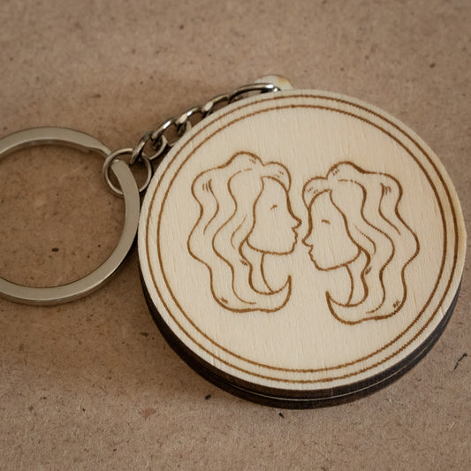 Portachiavi Zodiaco - Gemelli