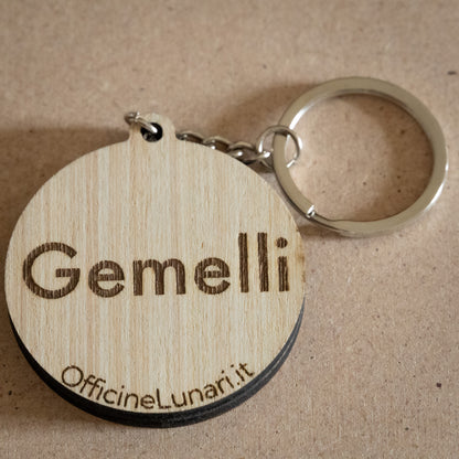 Portachiavi Zodiaco - Gemelli