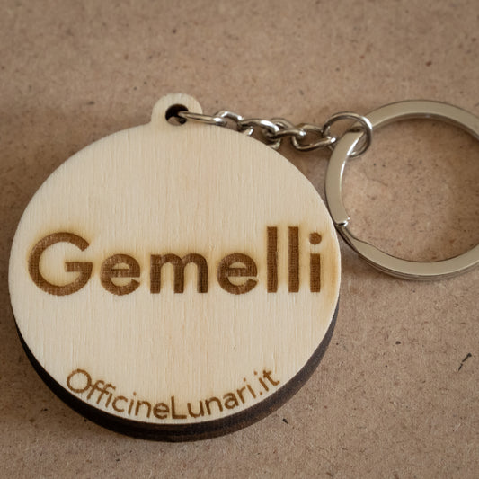 Portachiavi Zodiaco - Gemelli