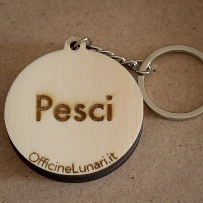 Portachiavi Zodiaco - Pesci