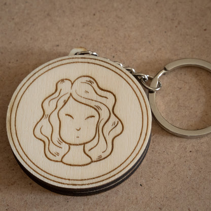 Portachiavi Zodiaco - Vergine