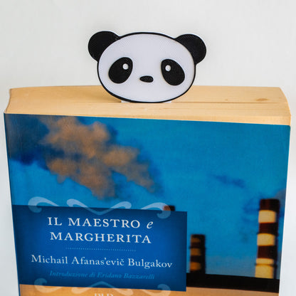 Segnalibro multicolore Panda