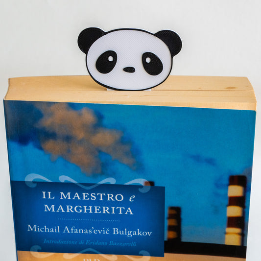 Segnalibro multicolore Panda