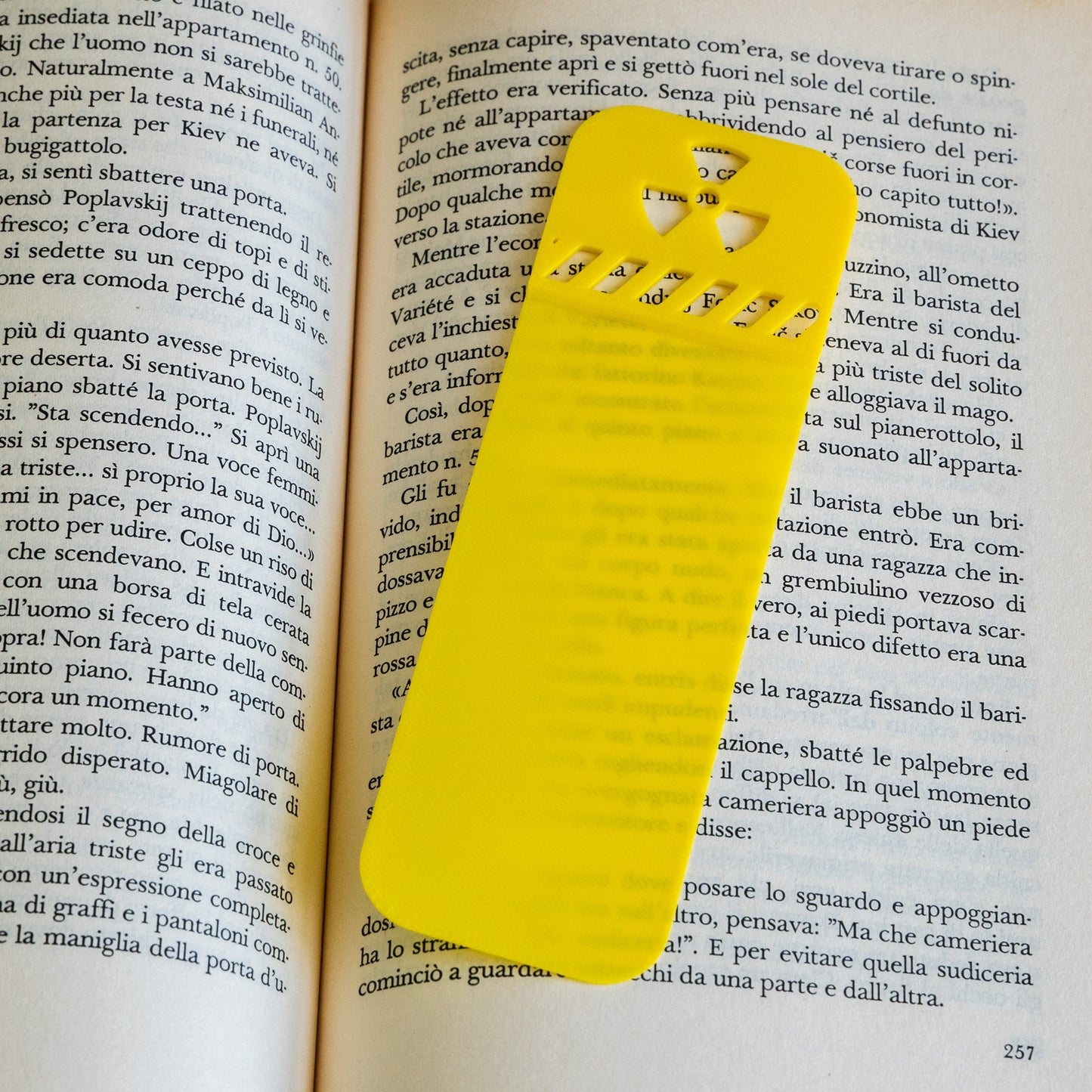 Segnalibro Radioattività