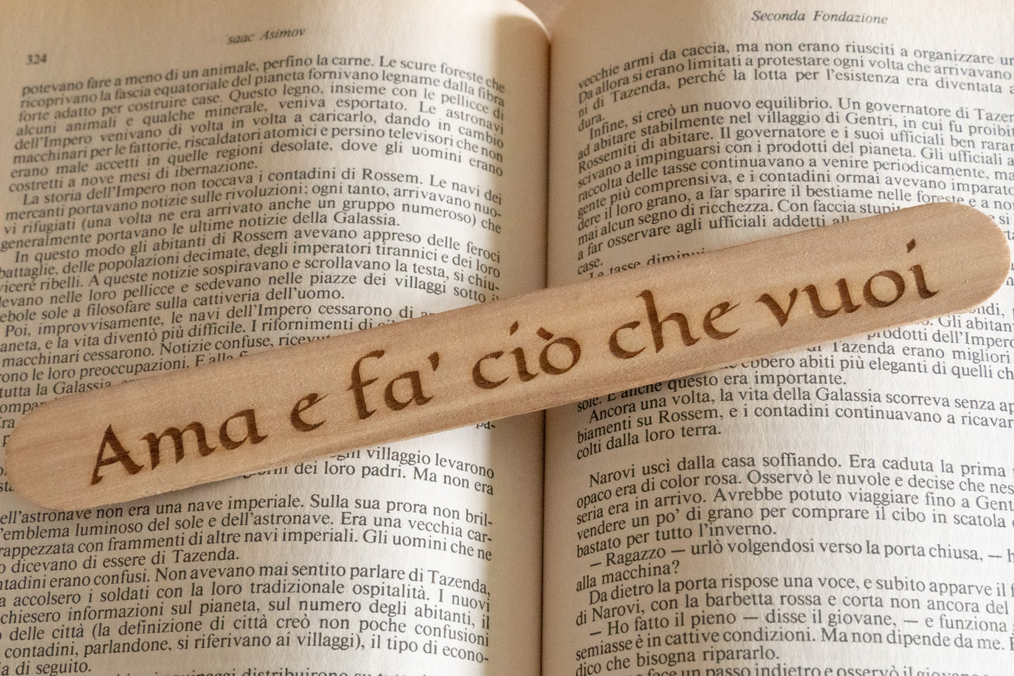 Segnalibro "Ama e fa' ciò che vuoi"