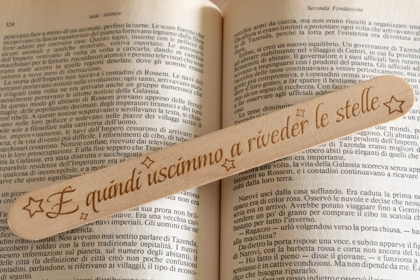 Segnalibro "E quindi uscimmo a riveder le stelle"