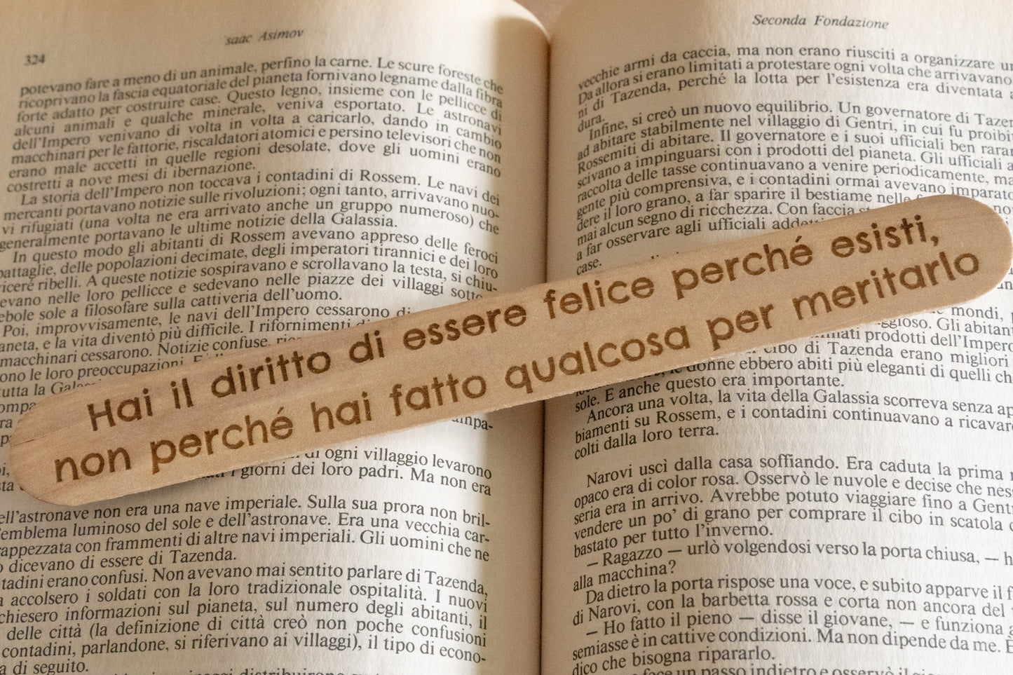 Segnalibro "Hai il diritto di essere felice..."