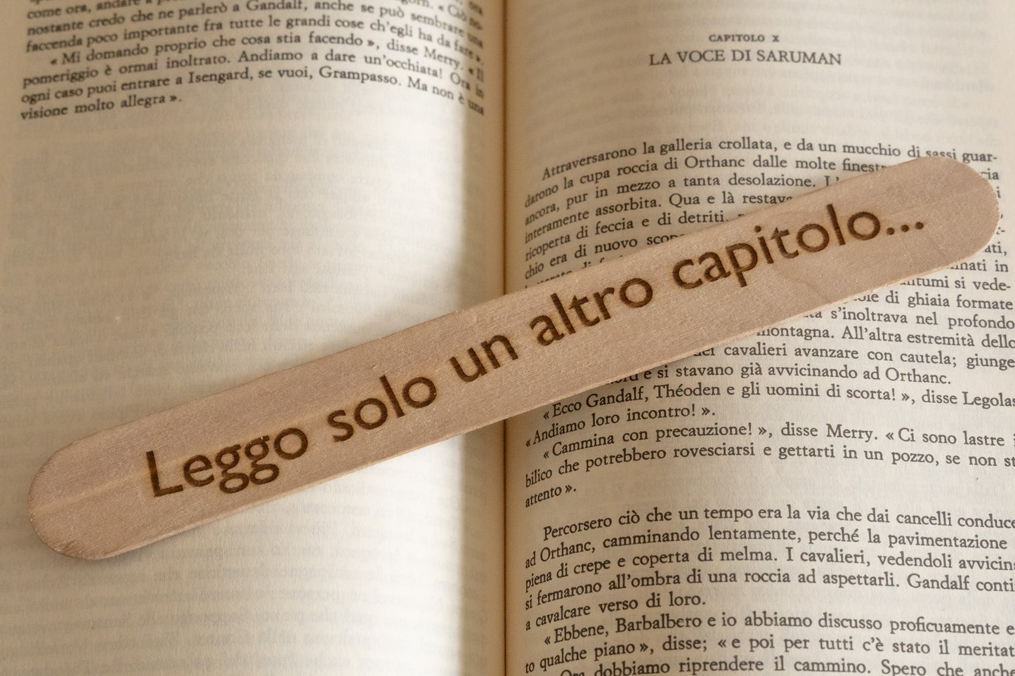 Segnalibro "Leggo solo un altro capitolo"