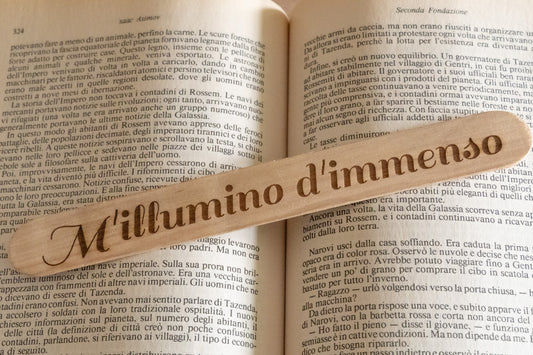 Segnalibro "M'illumino d'immenso"