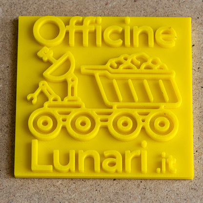 Colore giallo, stampa 3D