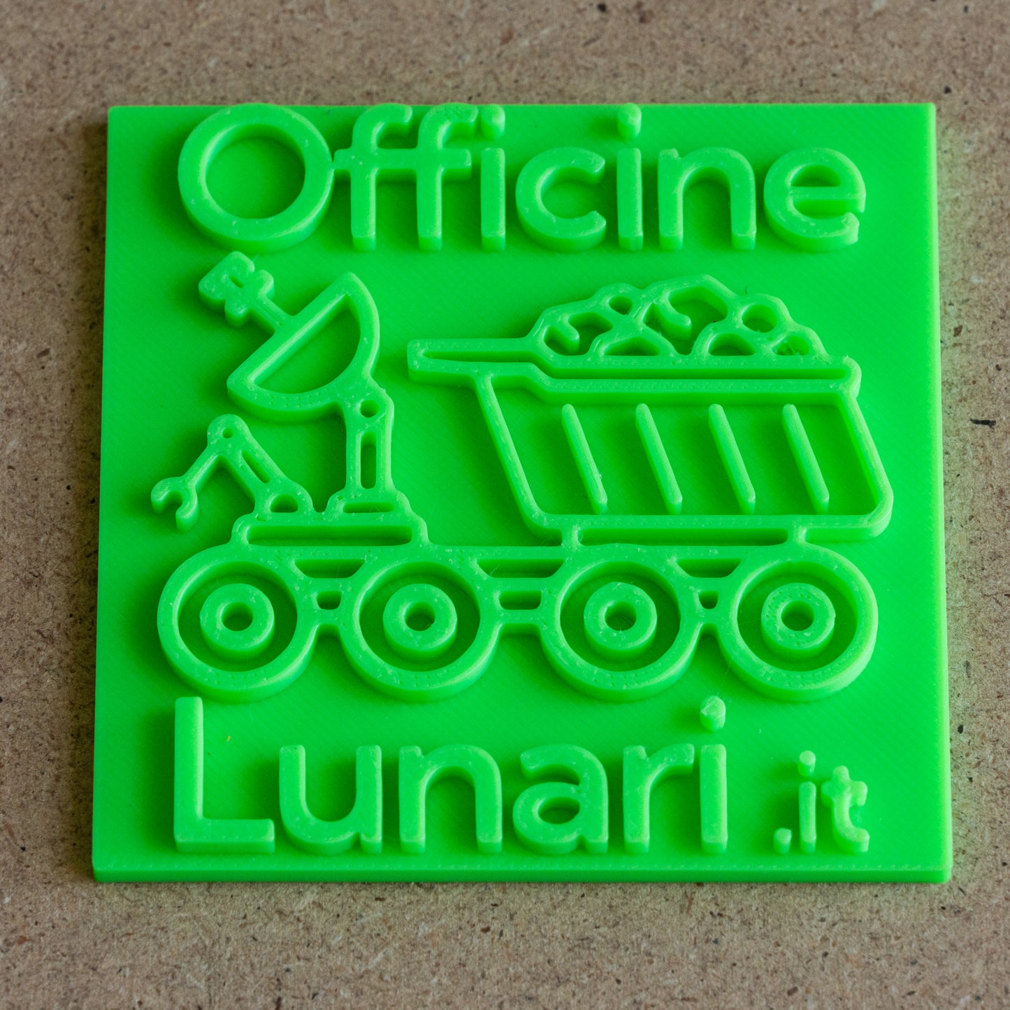 Colore verde, stampa 3D