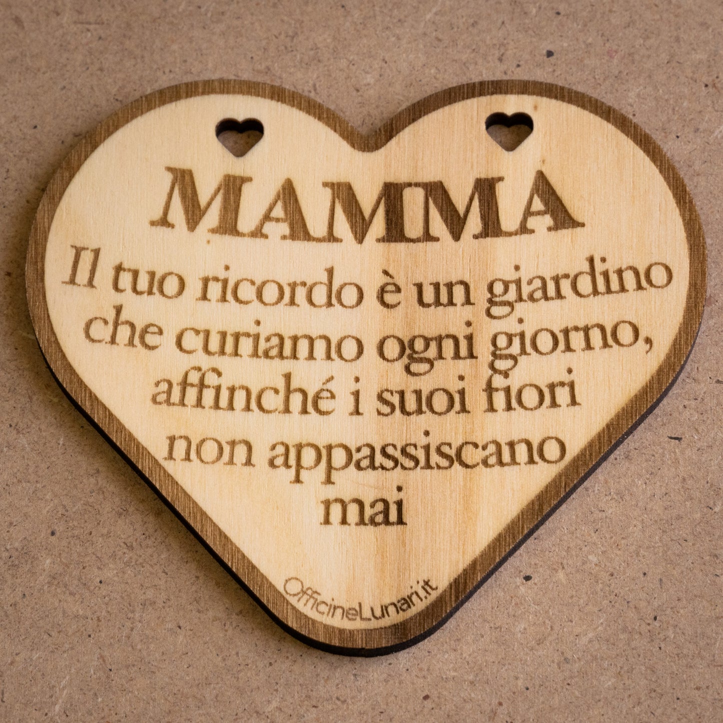 Targa personalizzabile "Il tuo ricordo è un giardino…"