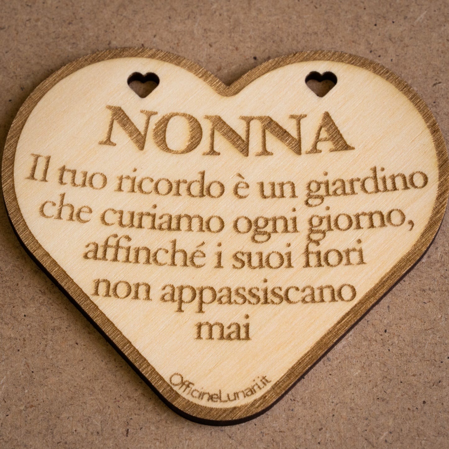 Targa personalizzabile "Il tuo ricordo è un giardino…"